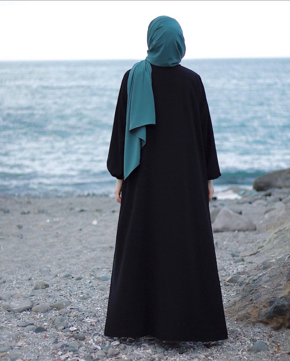 Abaya - Solid (Zipper)