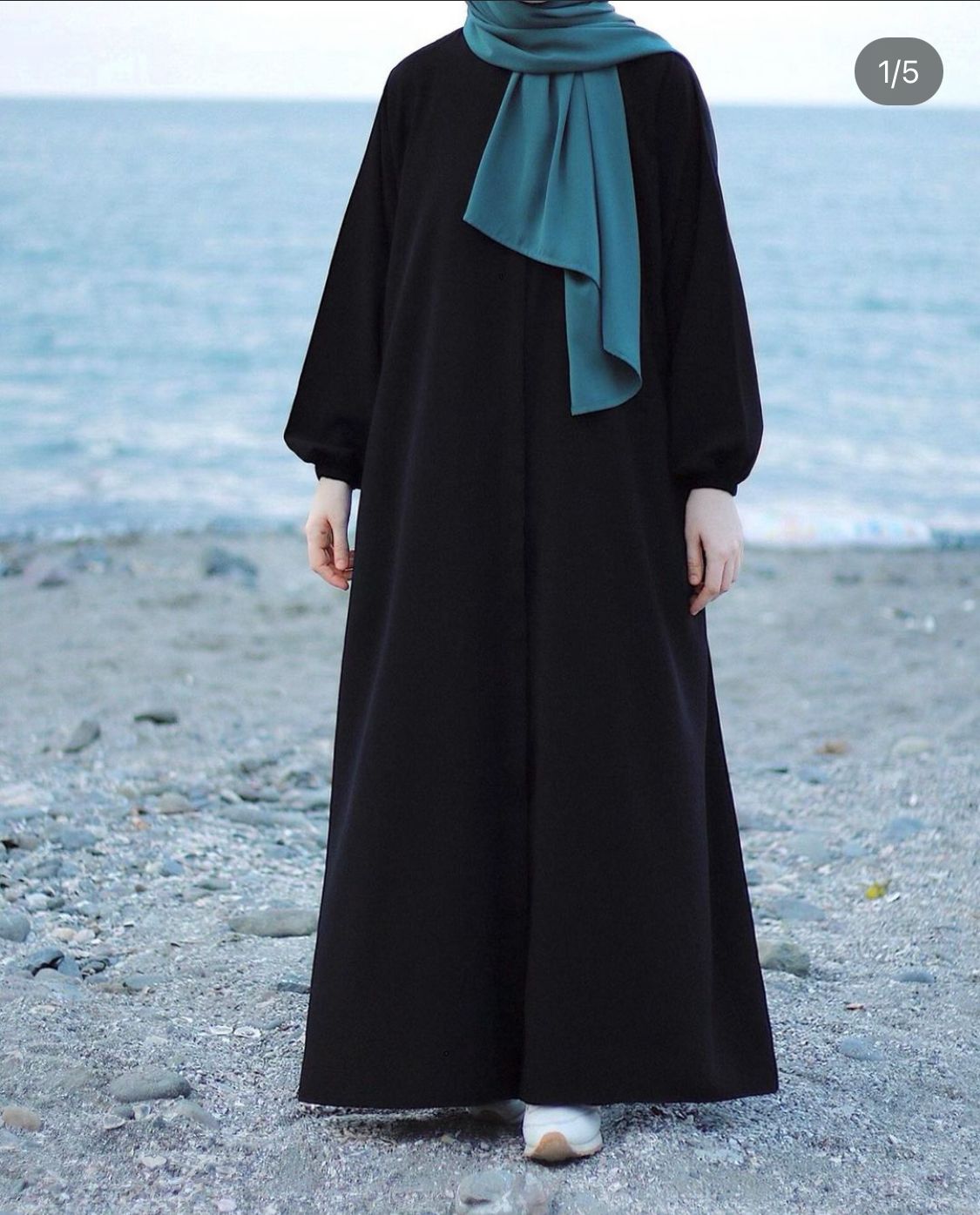 Abaya - Solid (Zipper)