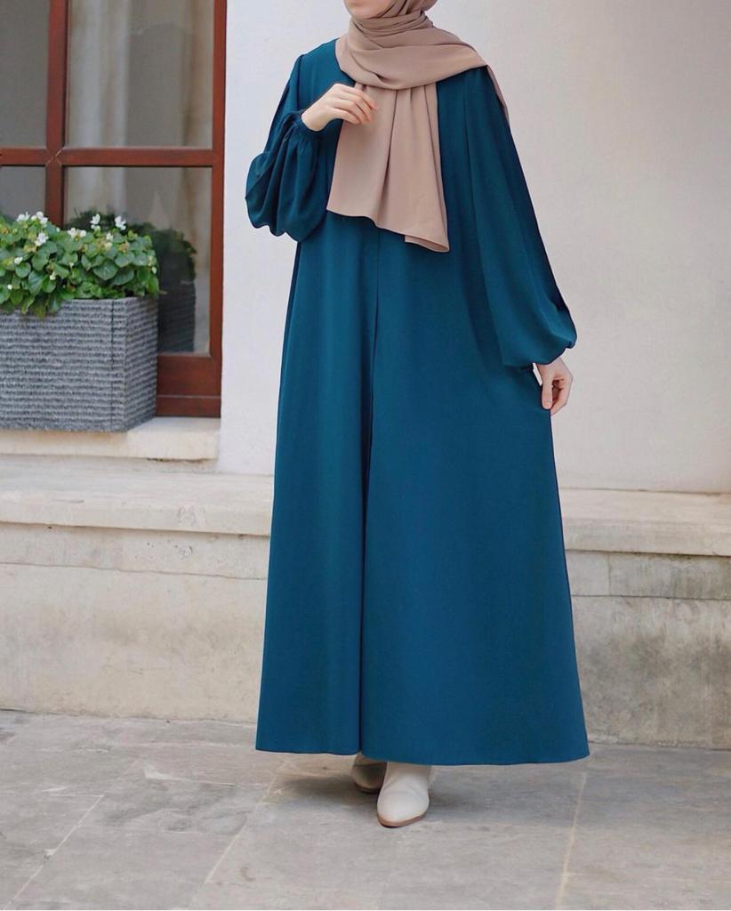 Abaya - Solid (Zipper)